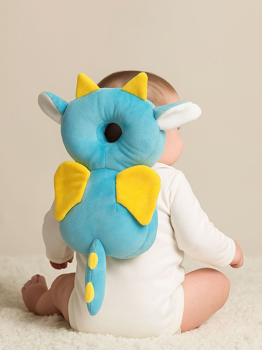 Smartots Kids Adorable Dragon Shape Soft Safe Baby Head Back Protector-image-46