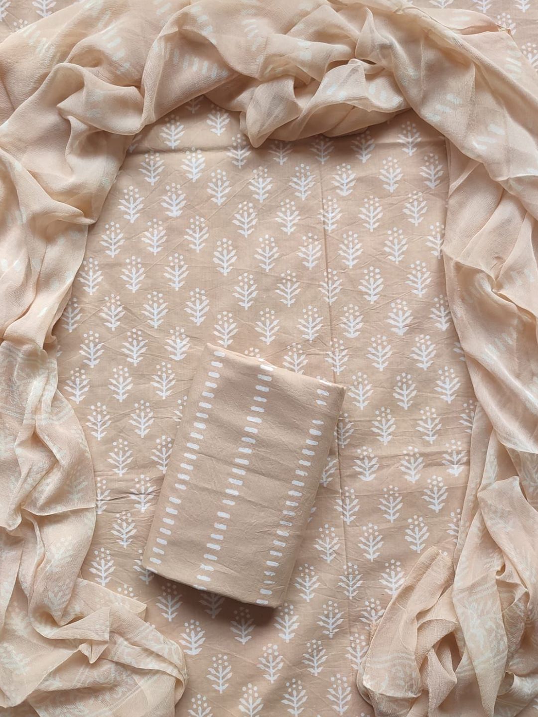 Khatri Creations Pastel Perfaction Floral Printed Cotton Unstitched Dress Material-picture-12