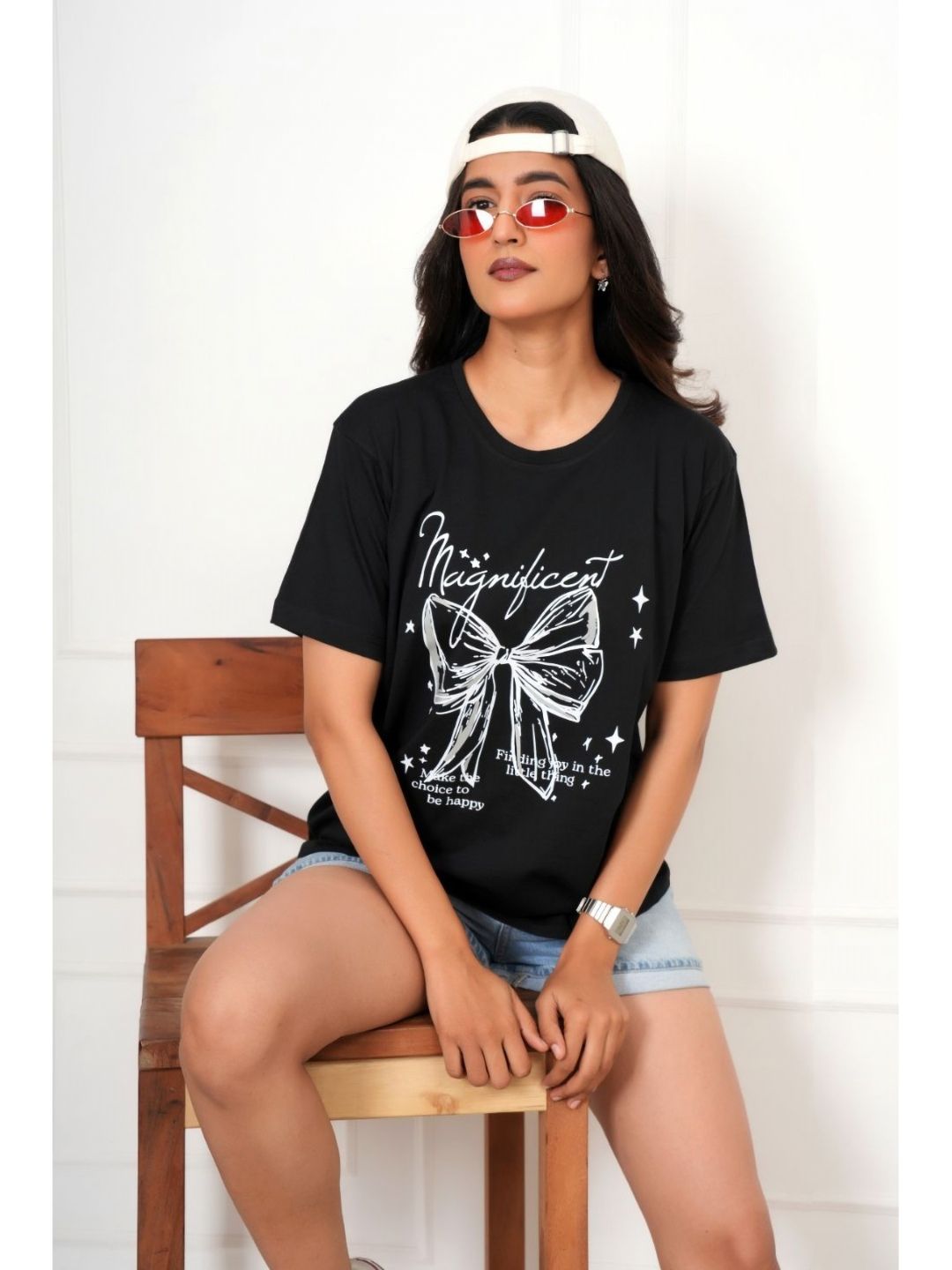 VEROCONIC Women Graphic Printed Round Neck Relaxed Fit T-shirt-picture-13