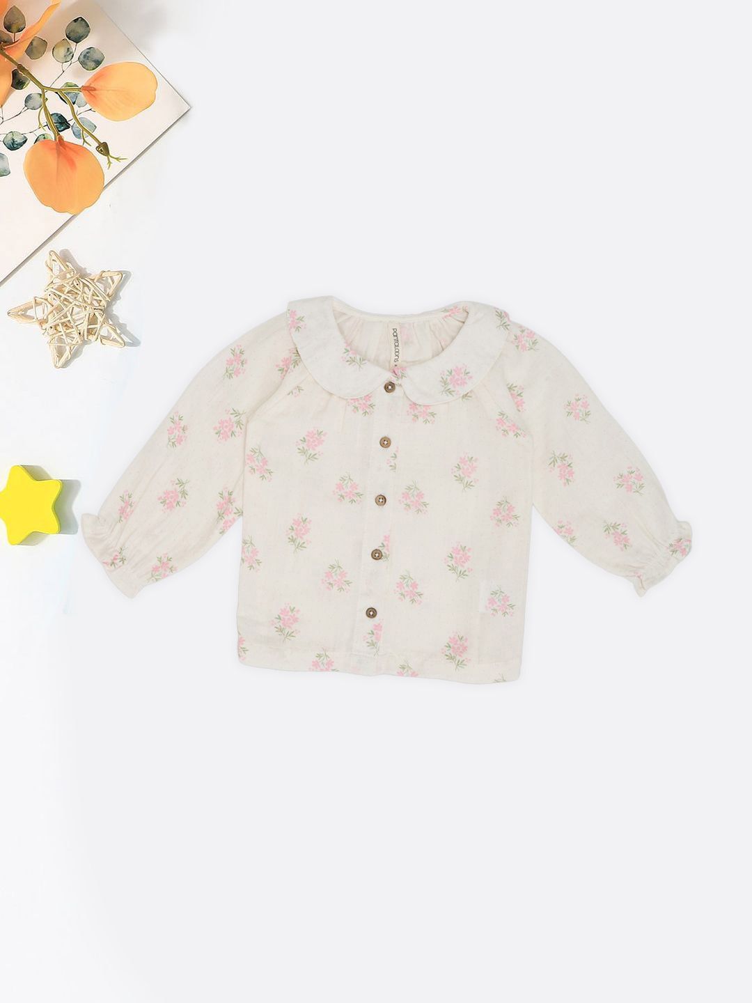 Pantaloons Baby Floral Print Cotton Top-picture-13