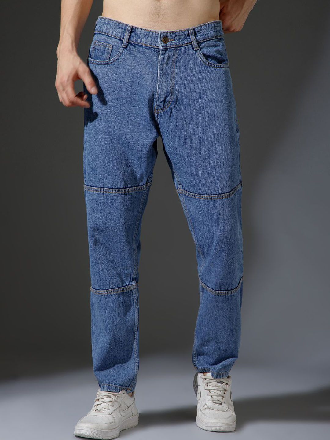 R.Code by The Roadster Life Co. Men Cotton Straight Fit Mid-Rise Jeans-picture-58