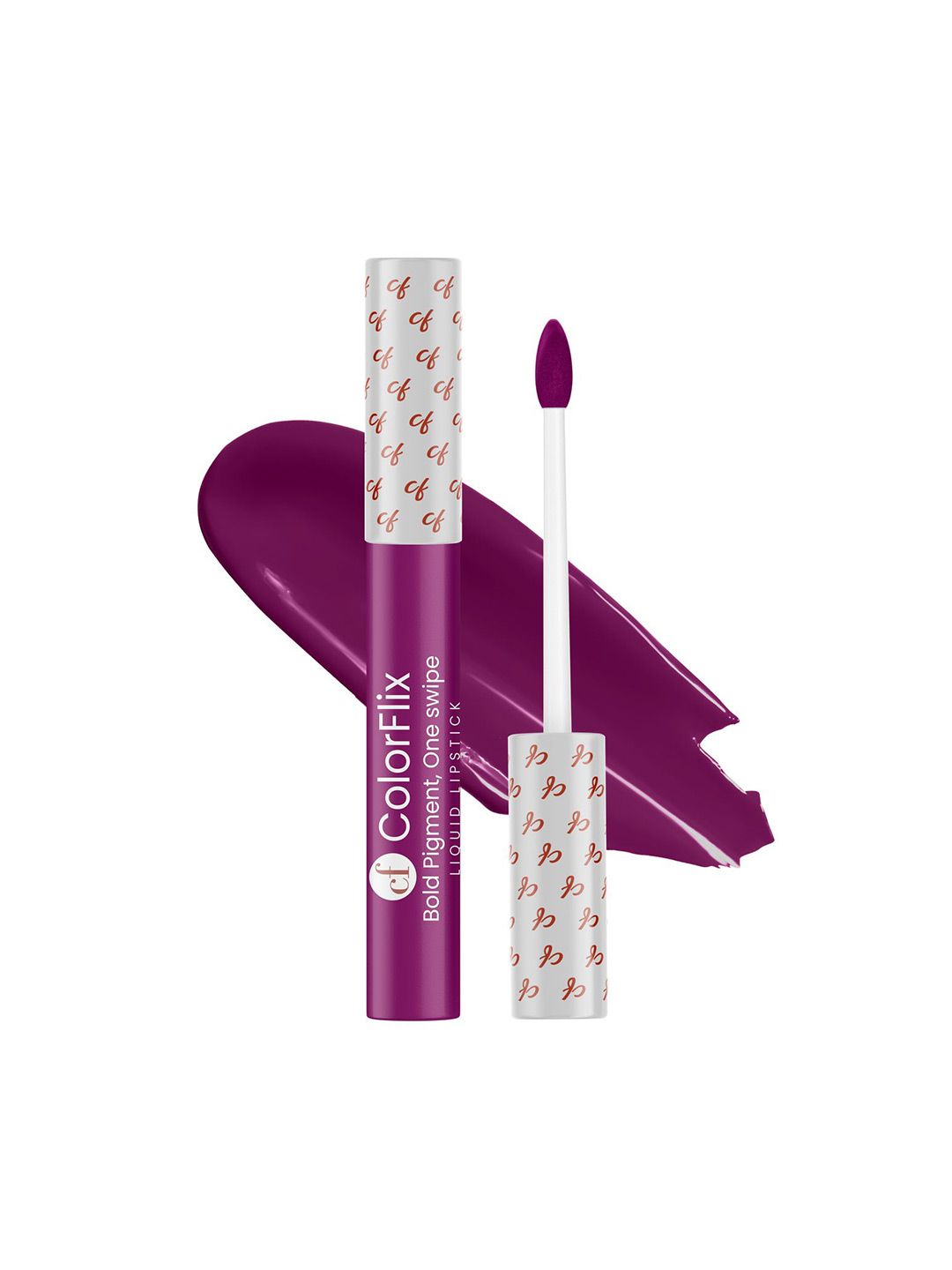 COLORFLIX Women Secret Crush Transfer Proof Matte Liquid Lipstick - 5 ml - Purple Promise-image-25