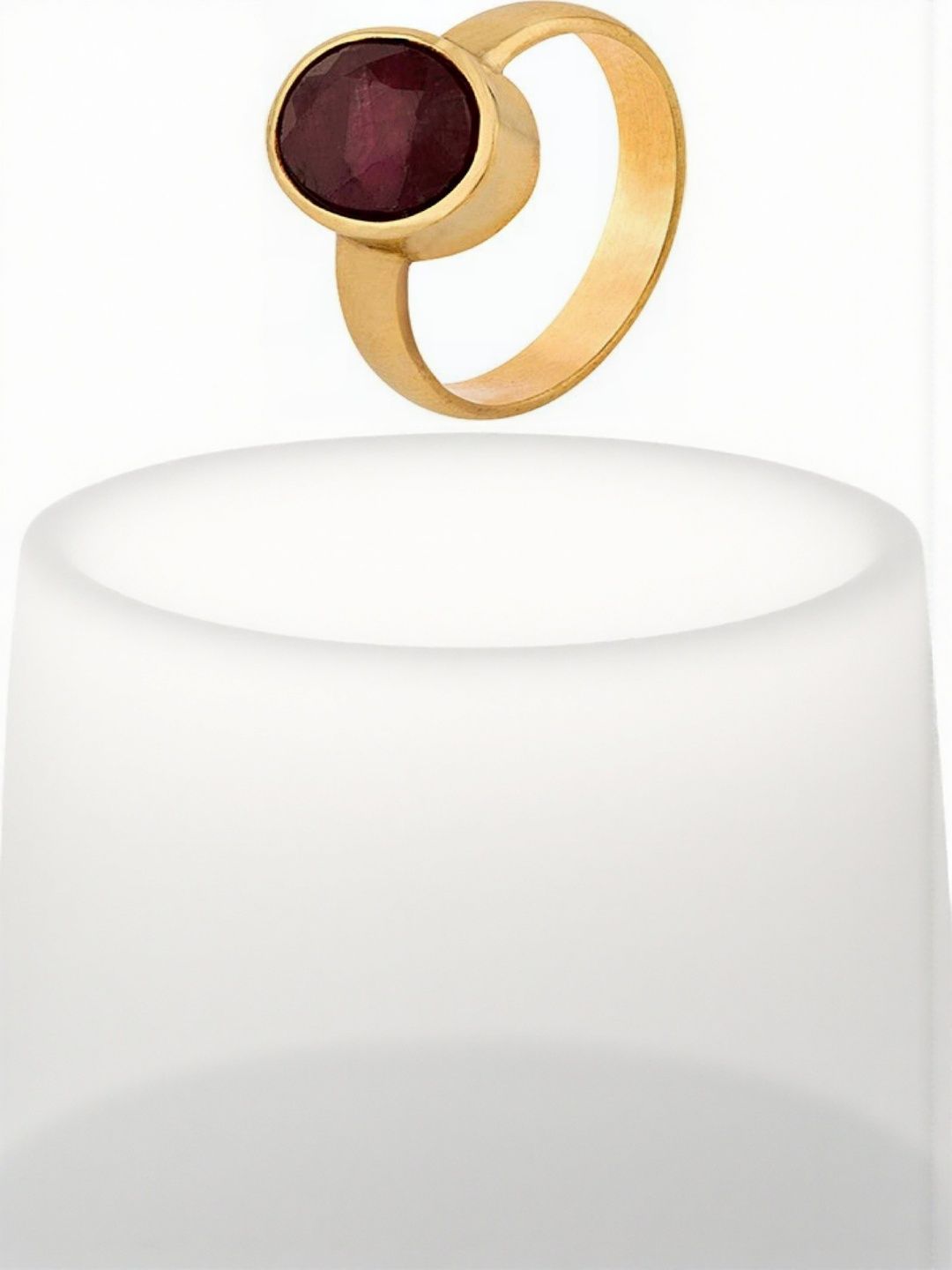 RAVIOUR LIFESTYLE Silver-Plated & Red Brass Pearls Finger Ring-picture-13