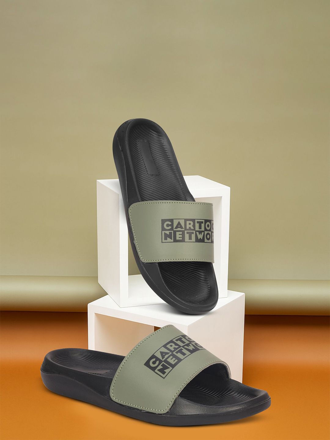 PERY PAO Men Printed Sliders-picture-40