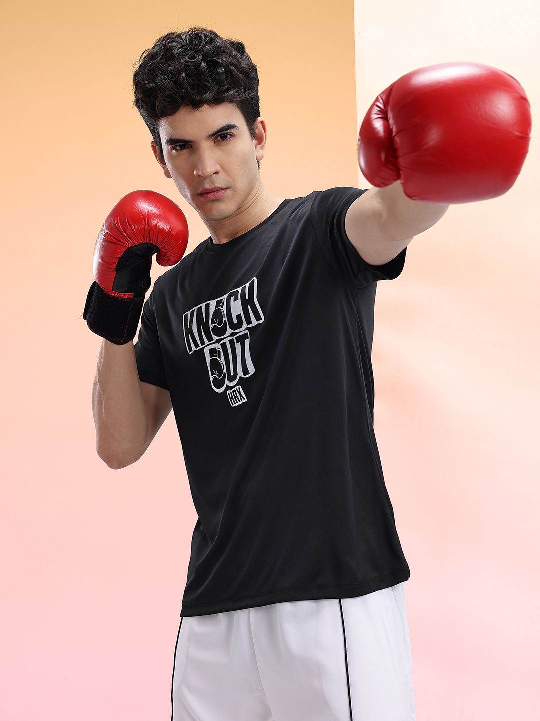 HRX by Hrithik Roshan Typography Printed Training T-shirt-picture-39