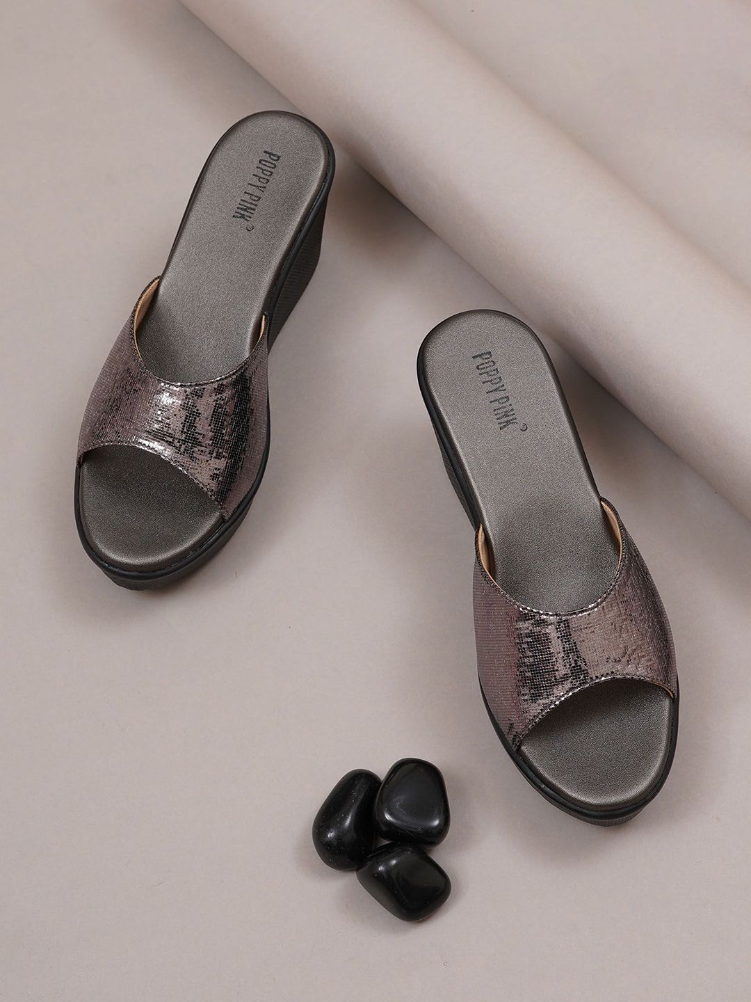 POPPYPINK Party Wedge Sandals-picture-44