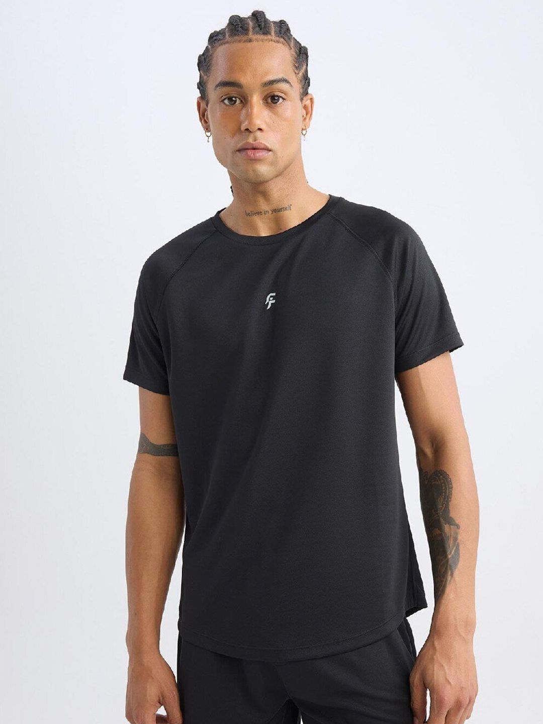 DeFacto Round Neck T-shirt-image-31