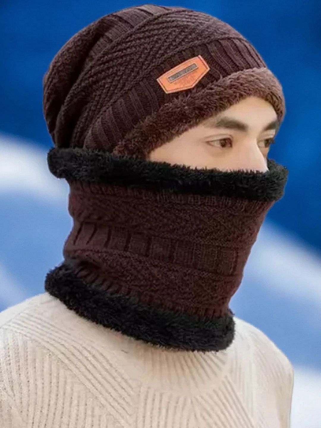 Infispace Unisex Woollen Beanie-image-46