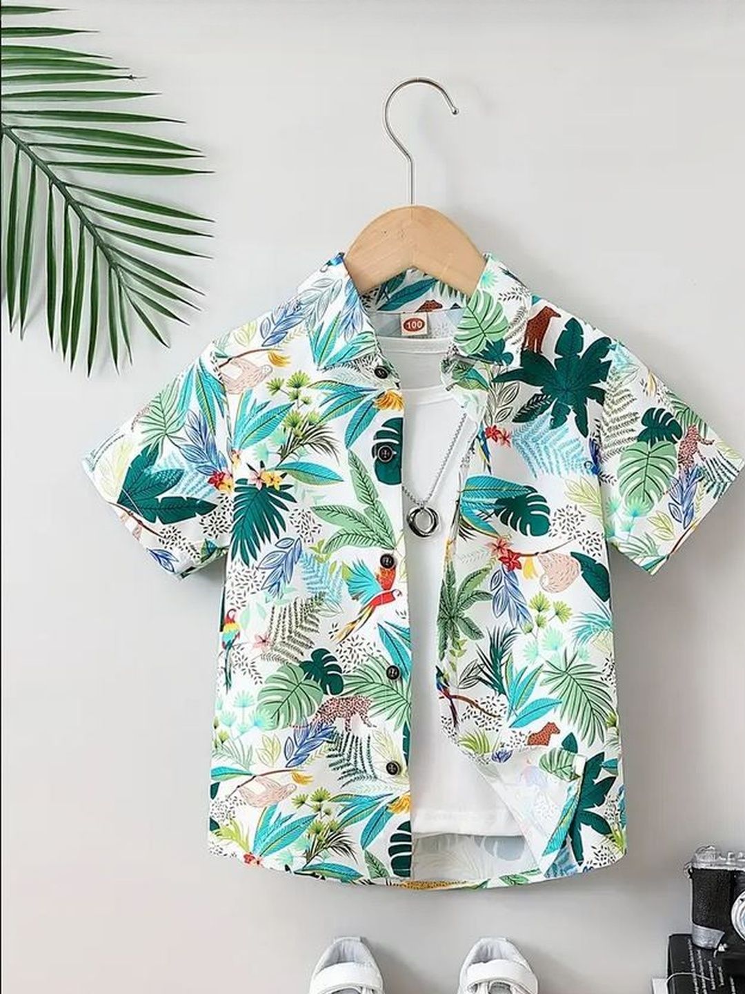 SHREE VANKIYA HANUMANJI FASHION Kids-Unisex Cotton Solid Casual Shirts-picture-37