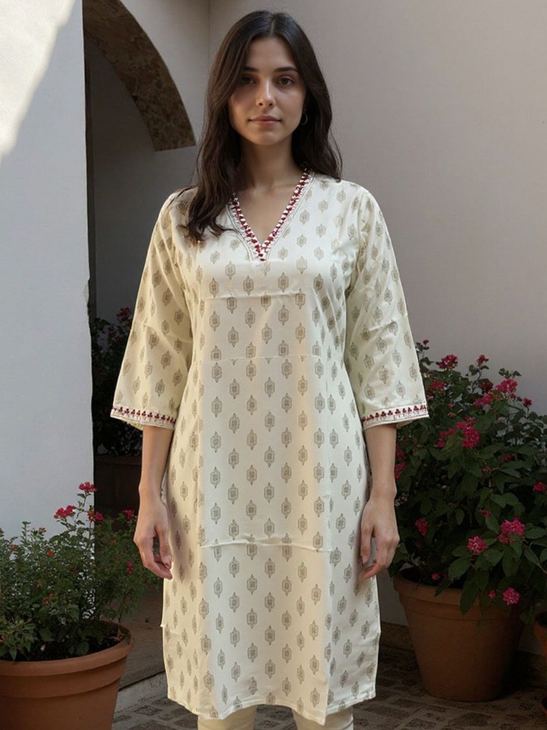 Rangita Women Ethnic Motifs Printed Daily Straight Kurta-picture-37