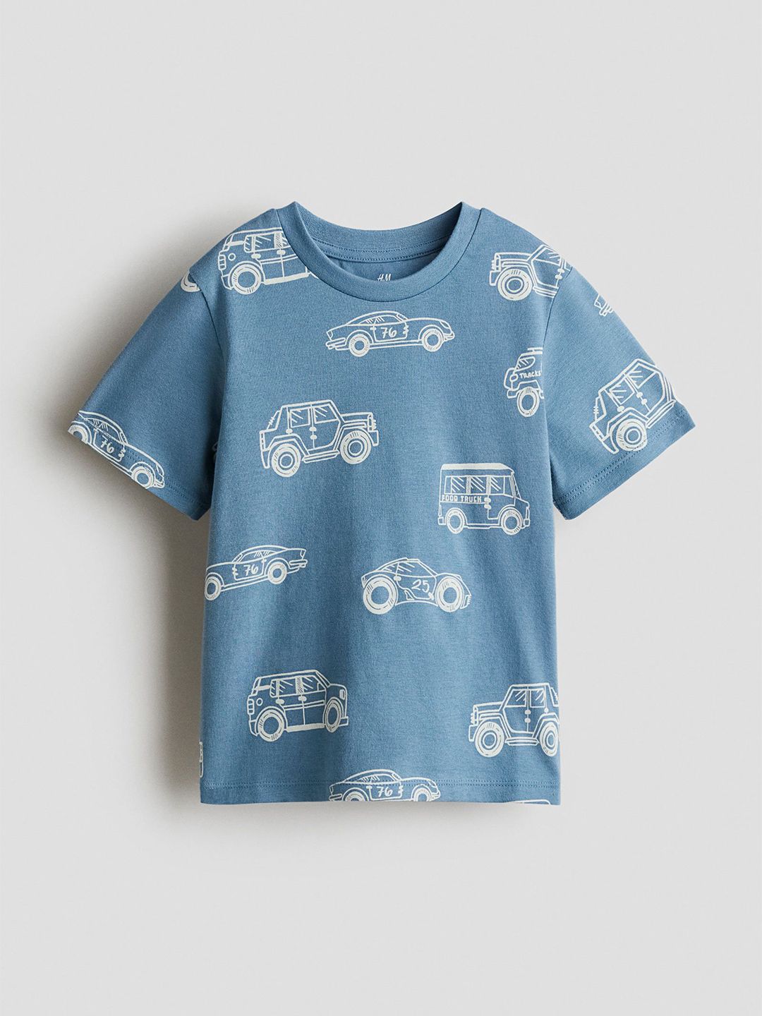 H&M Boys Printed Pure Cotton T-shirt-picture-17