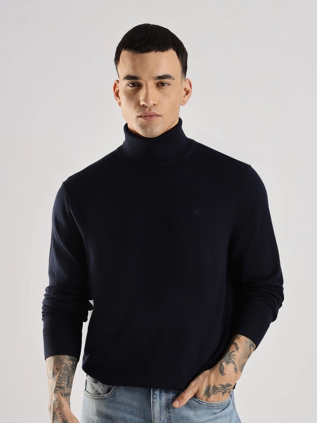Calvin Klein Jeans Men Woollen Pullover-picture-29