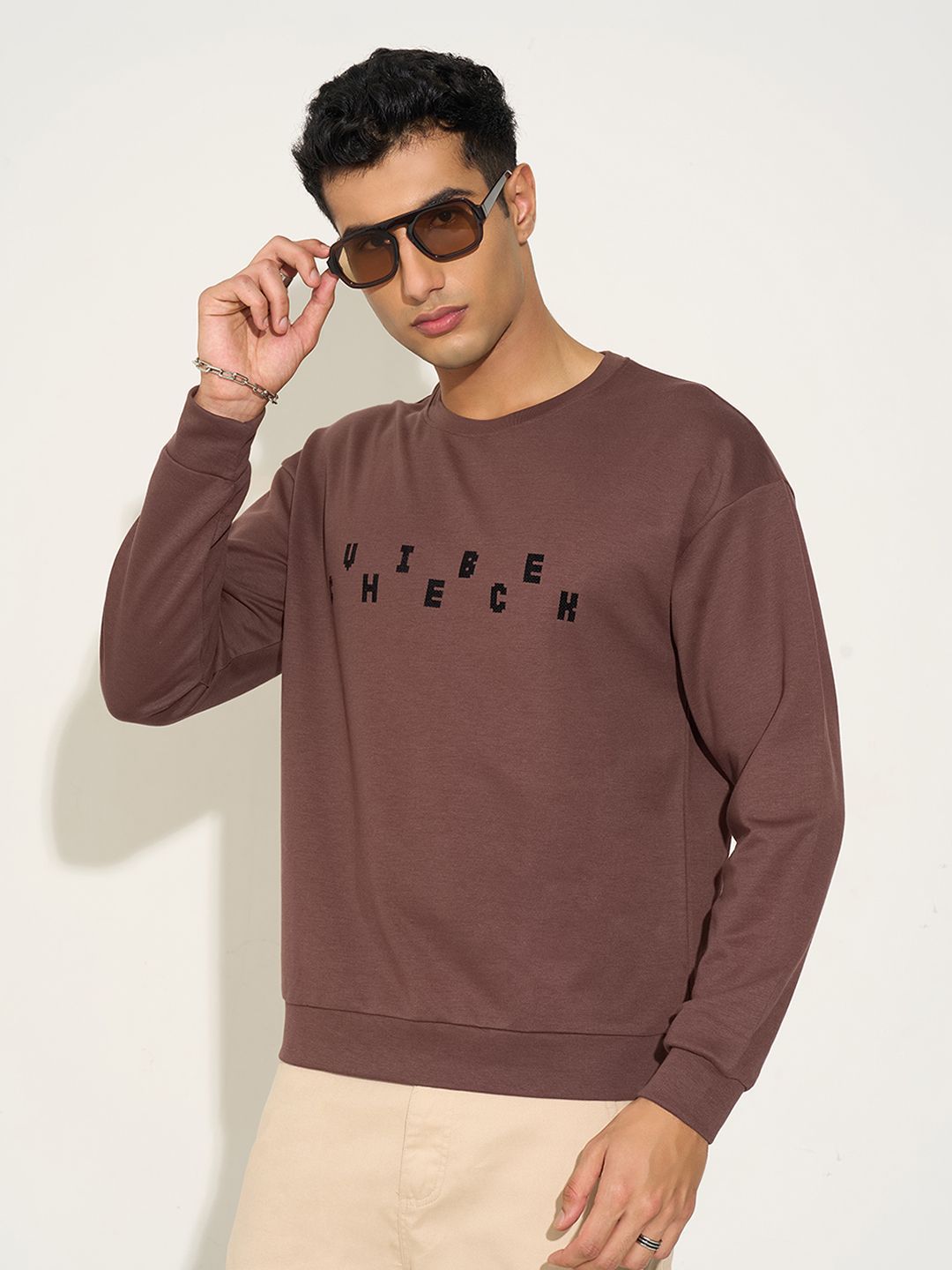 Street 808 by Pantaloons Men Typography Printed Sweatshirt-image-43