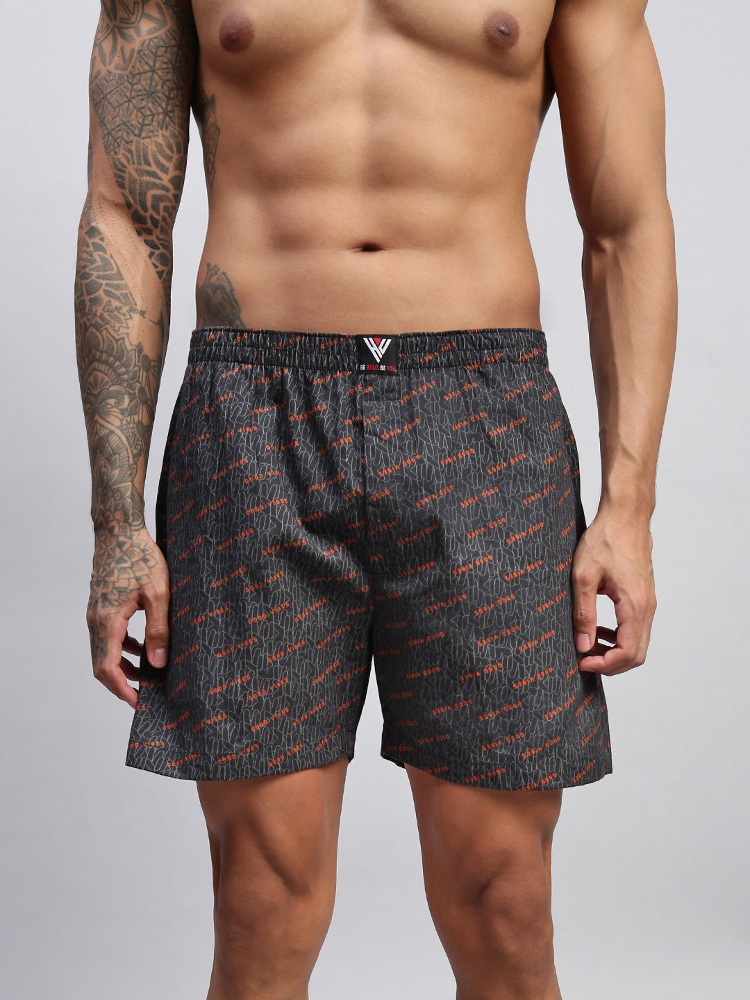 HAYU Men Printed Cotton Shorts-picture-13