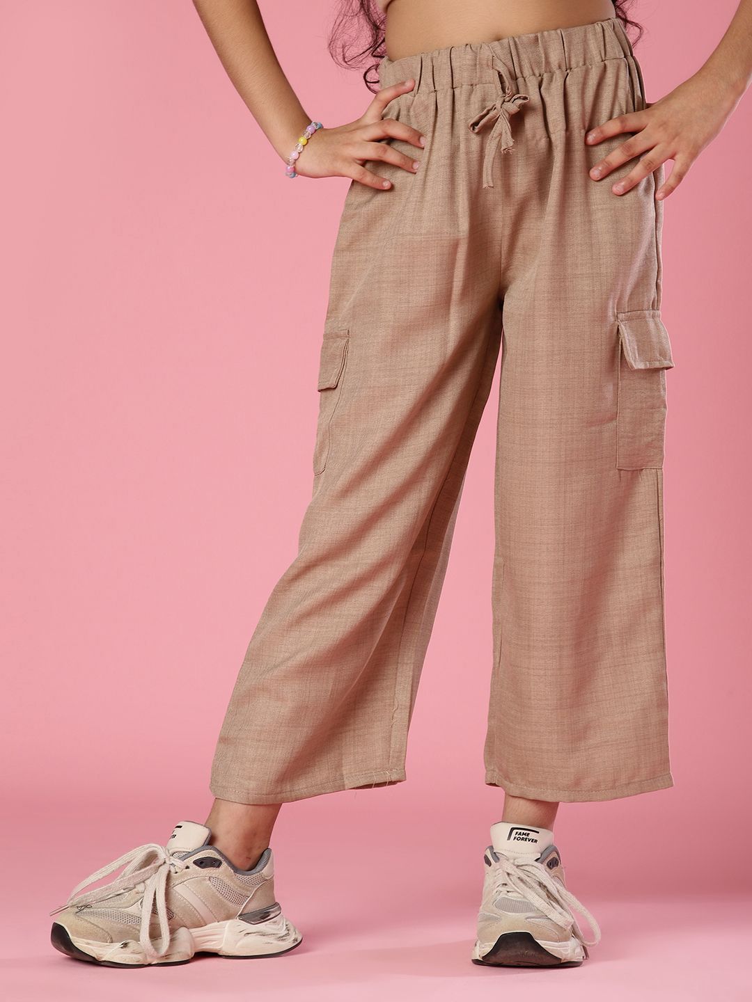 V-Mart Girls Wide Leg Cotton Palazzo