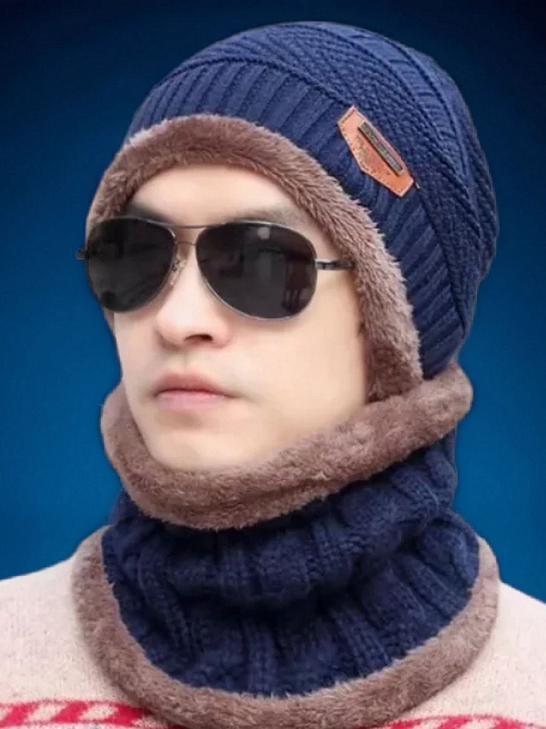 Infispace Unisex Self-Design Woollen Beanie Cap-picture-21