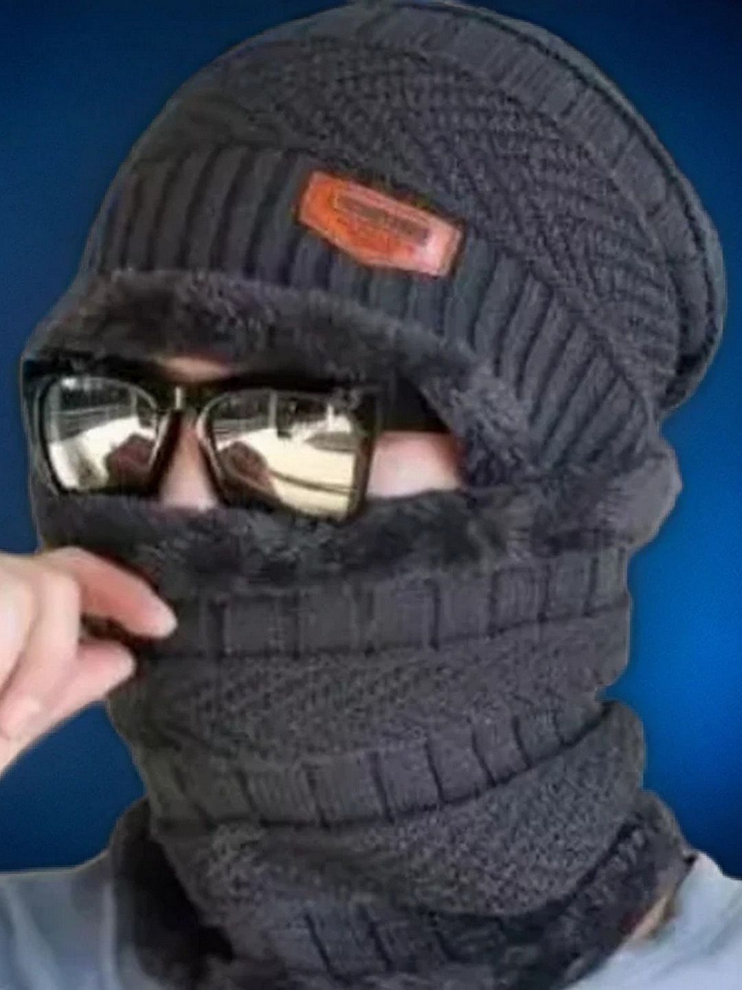 Infispace Unisex Woollen Beanie With Neck Warmer-image-47