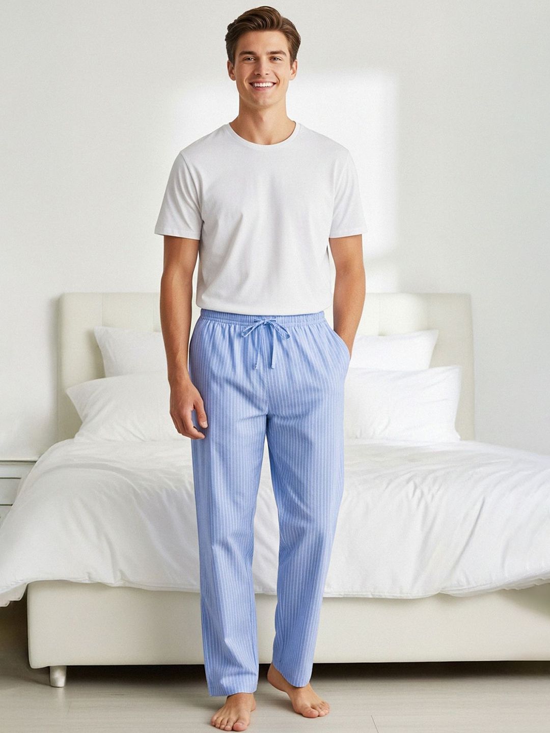 Trendyol Round Neck T-shirt & Pyjamas-picture-44