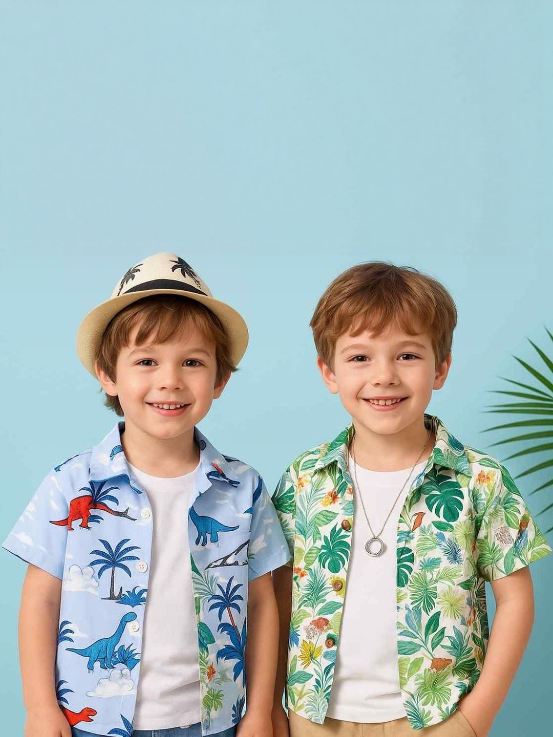 SHREE VANKIYA HANUMANJI FASHION Kids-Unisex Cotton Solid Casual Shirts-picture-32