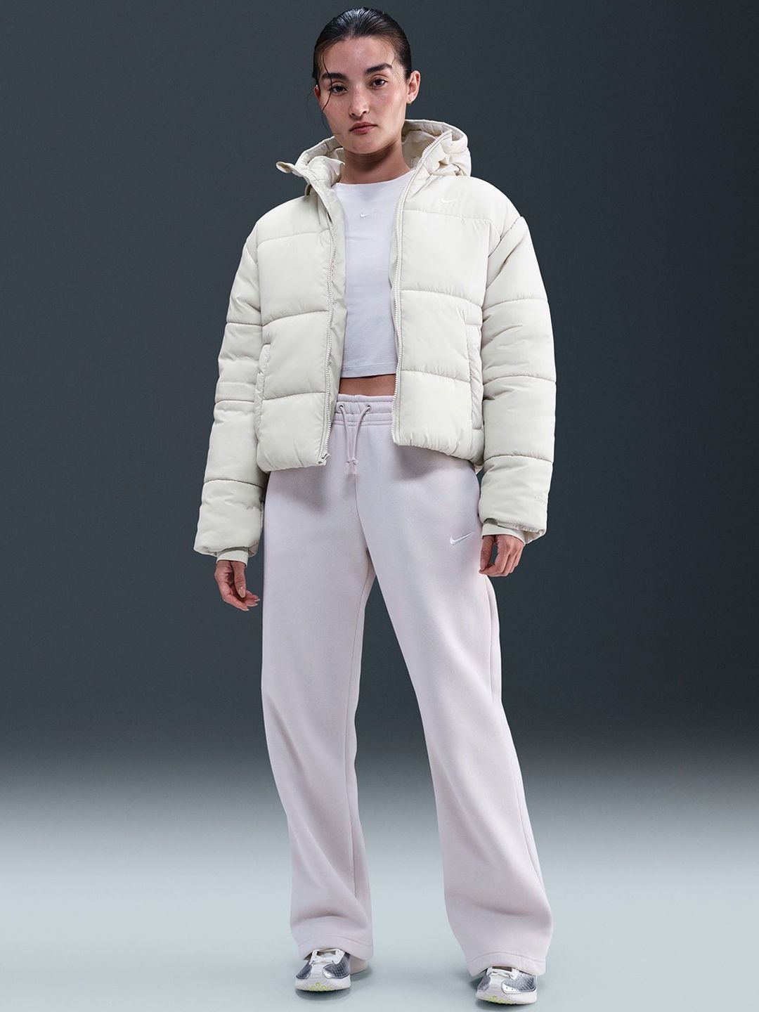 Nike Sportswear Classic Puffer Women Therma-FIT Loose Hooded Jacket-picture-25