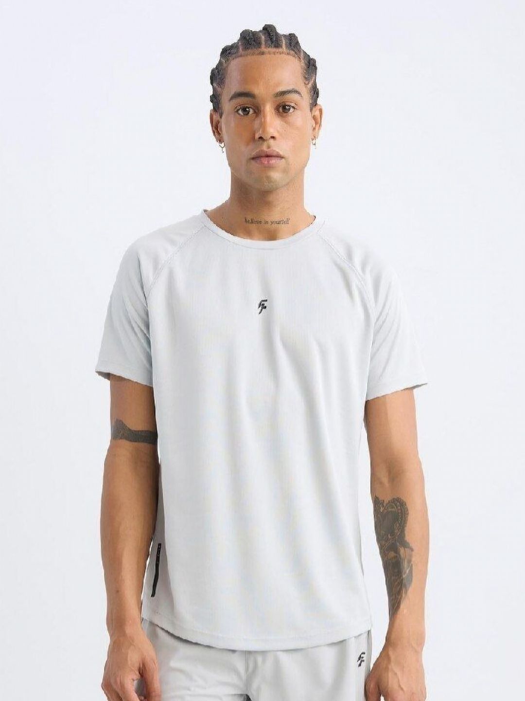DeFacto Brand Logo Cotton T-shirt-image-20