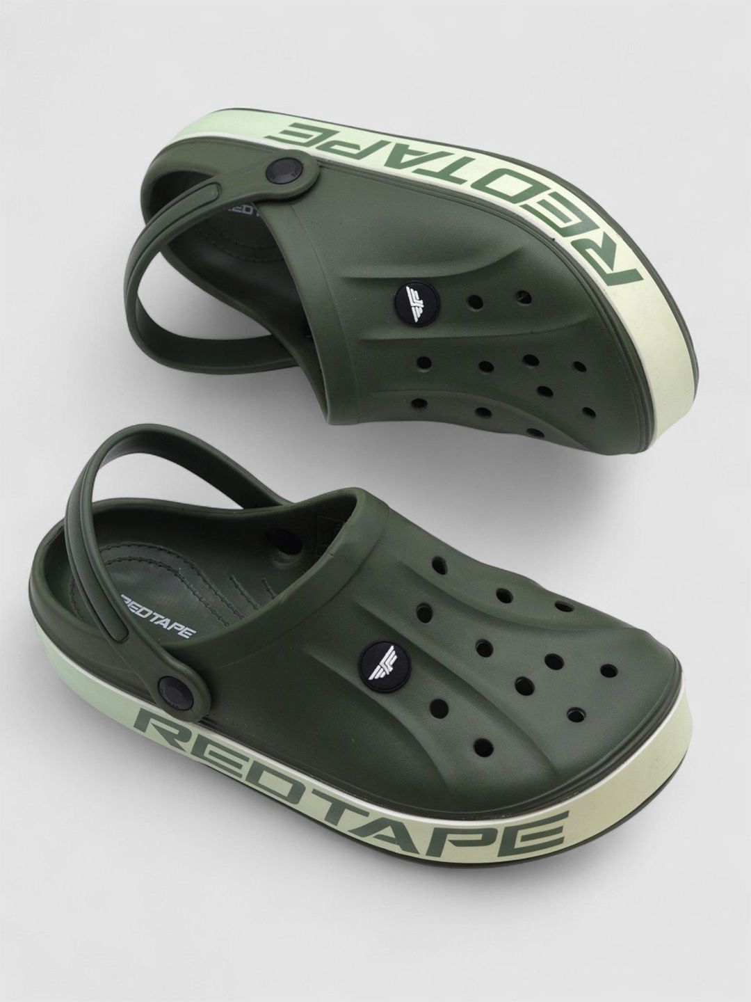 Red Tape Adjustable Clogs-image-43