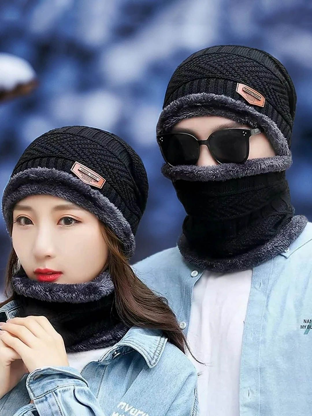 Infispace Unisex Woollen Beanie-image-41