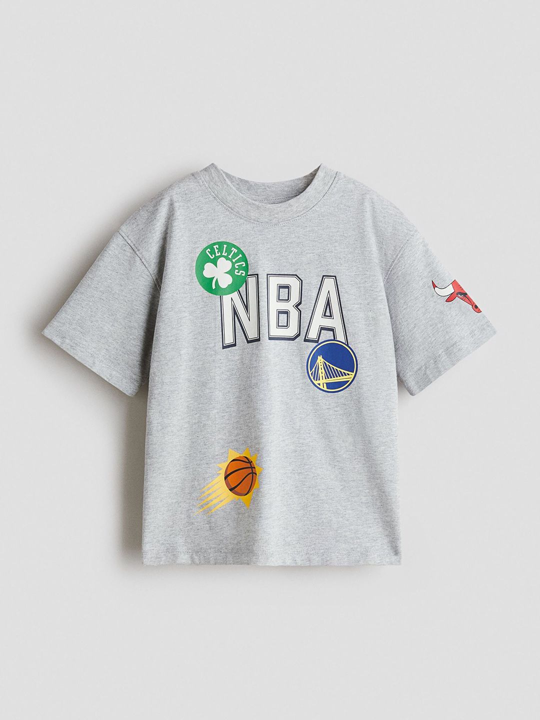 H&M Boys Printed Pure Cotton T-shirt-picture-16