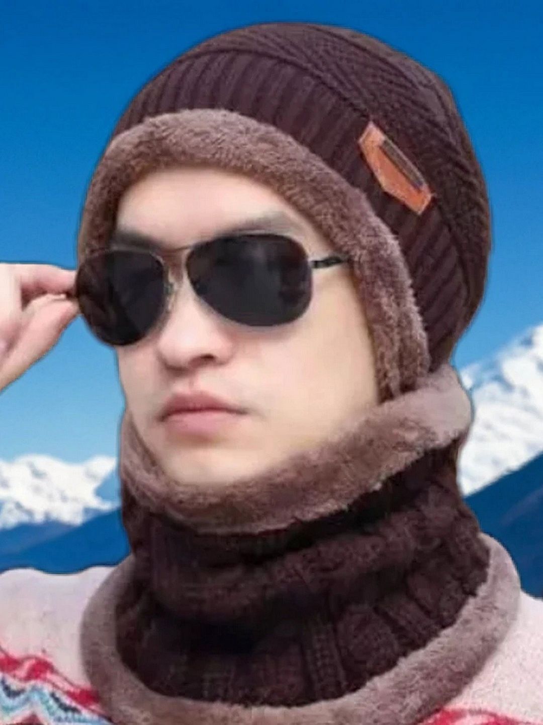 Infispace Self Design Woollen Beanie-picture-15