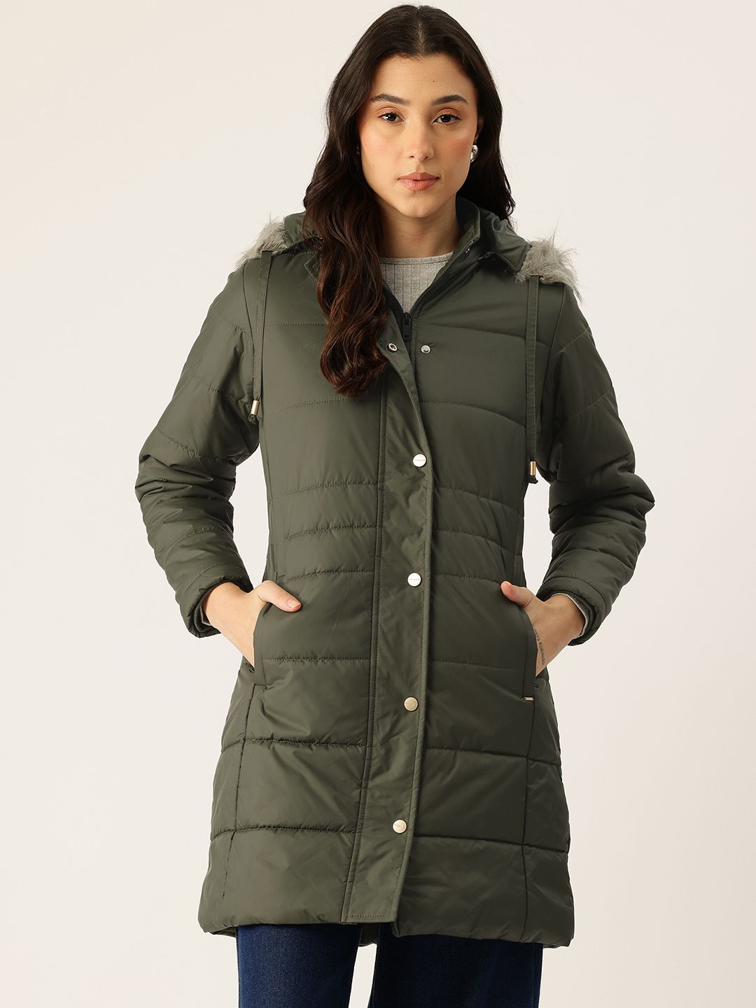 Okane Women Longline Puffer Jacket-picture-16