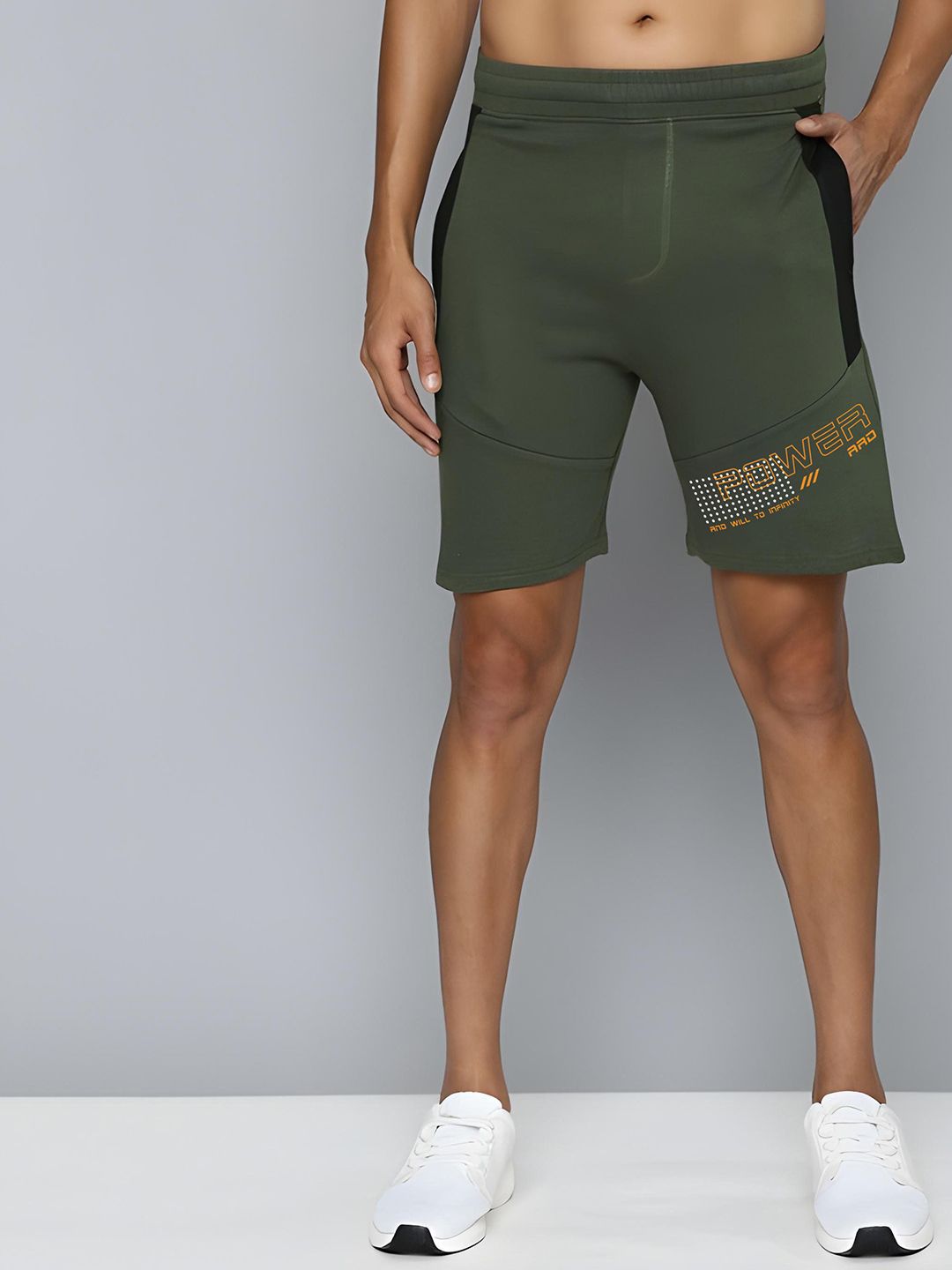 ARDEUR Men Printed Loose Fit Mid-Rise Shorts-picture-30