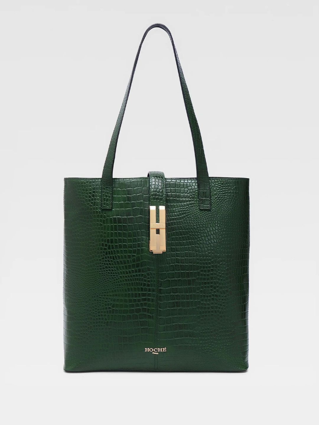 Hoche Paris Textured Leather Structured Tote Bag-picture-41