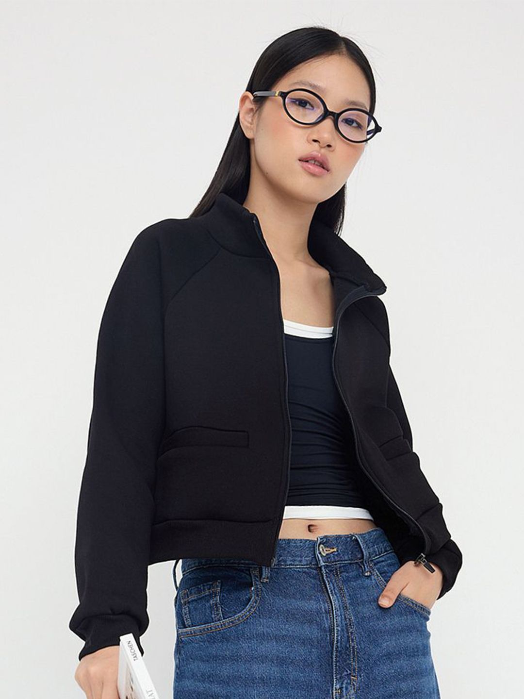 Trendyol Women Zipper Sweatshirt-picture-23