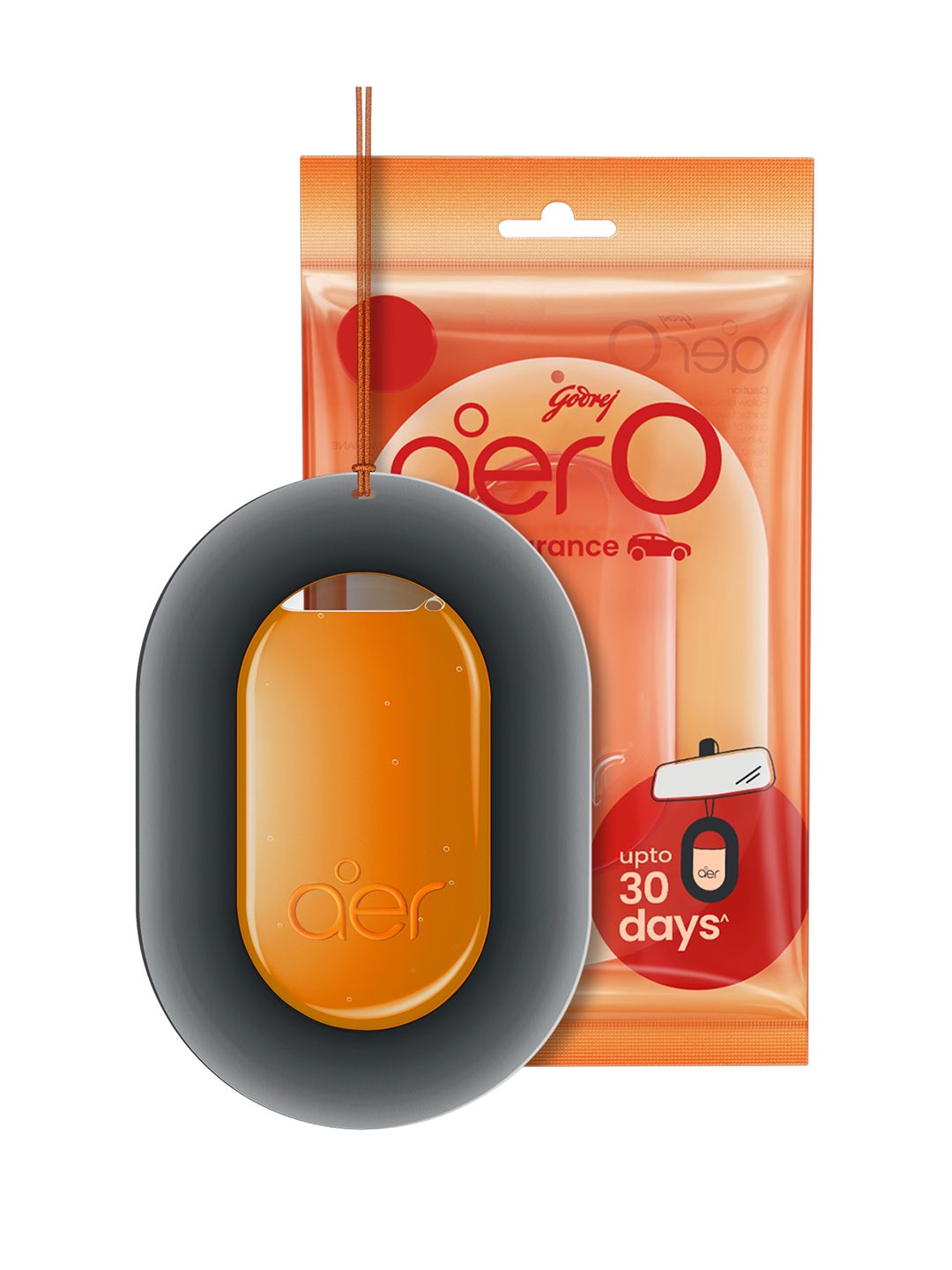 Godrej Aer O Hanging Car Air Freshener Gel 7.5g - Musk After Smoke-image-45