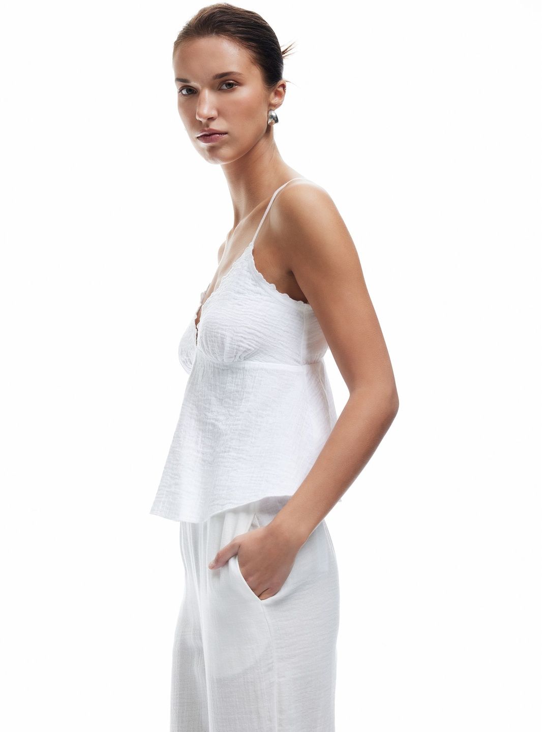 Koton Women Self Design Cotton Top-picture-12