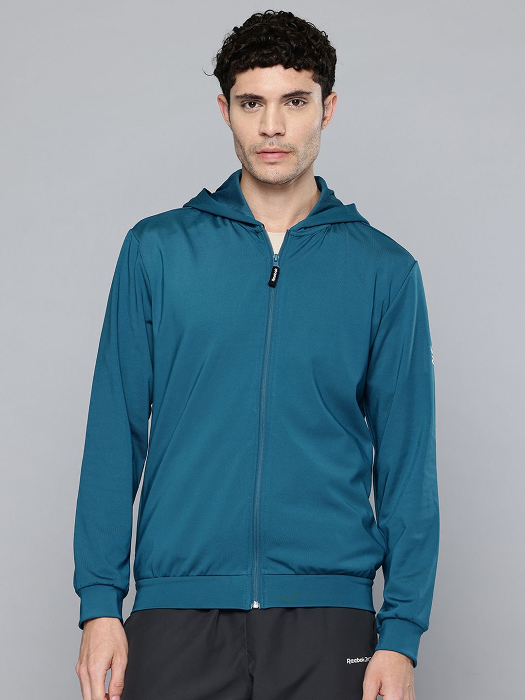 Reebok Hooded Training or Gym Sporty Jacket-picture-27