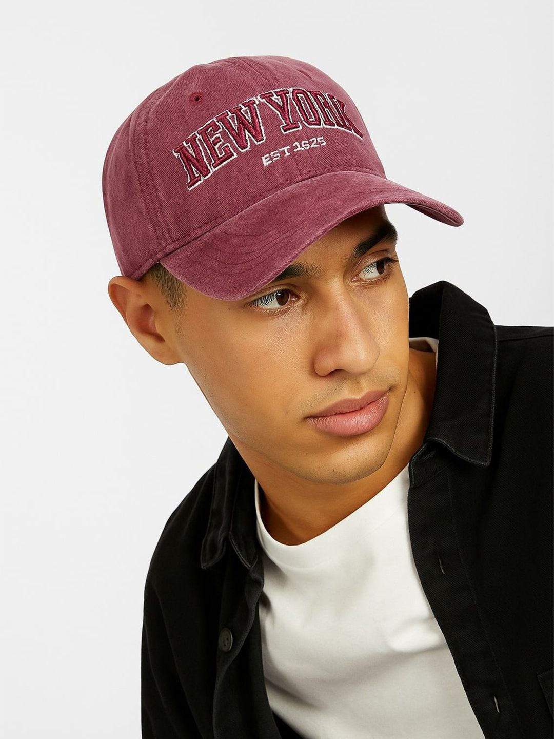 SAZARA Men Embroidered Cotton Baseball Cap-picture-41