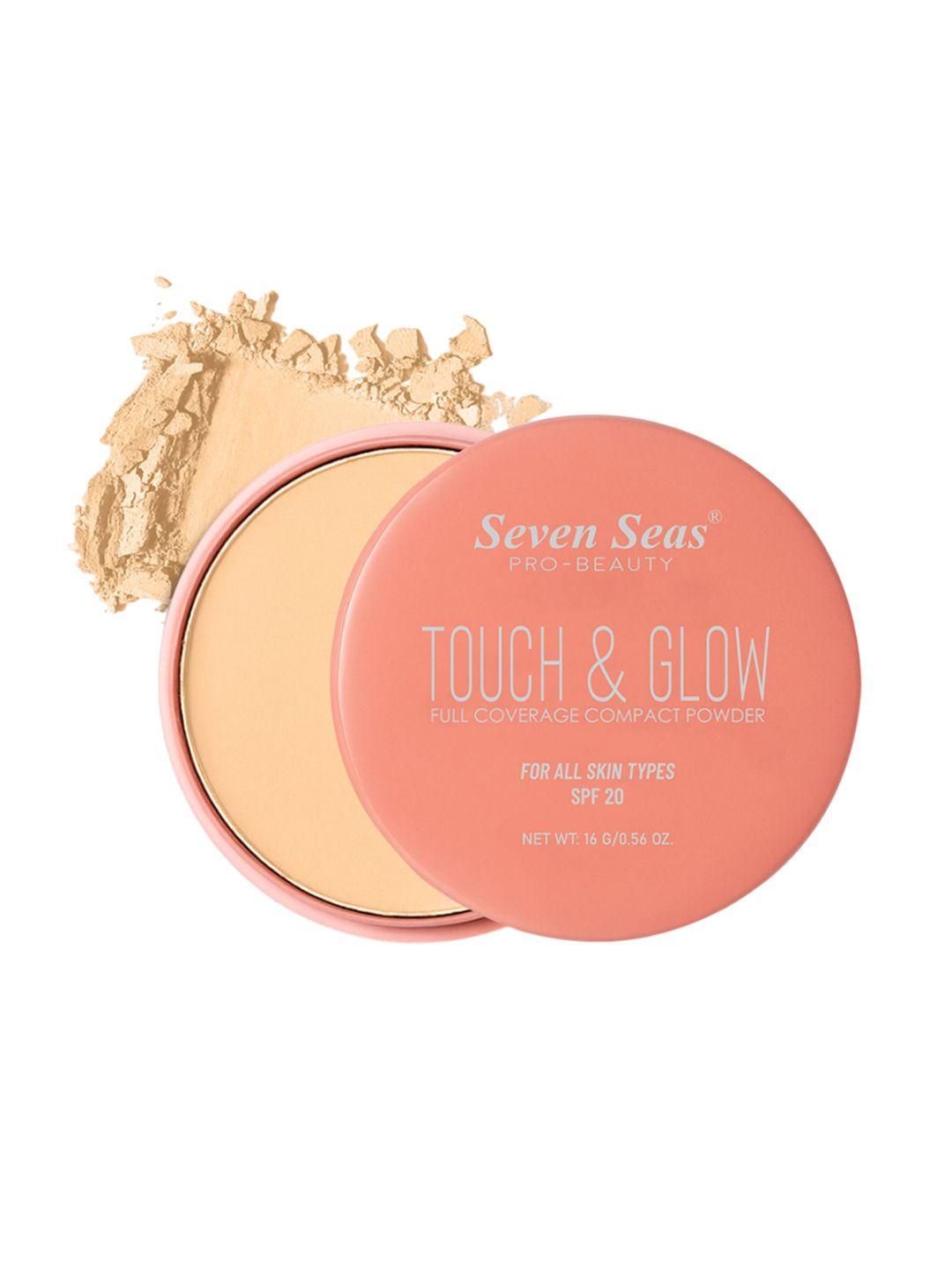 Seven Seas Touch & Glow Full Coverage Compact Powder - 01-picture-14