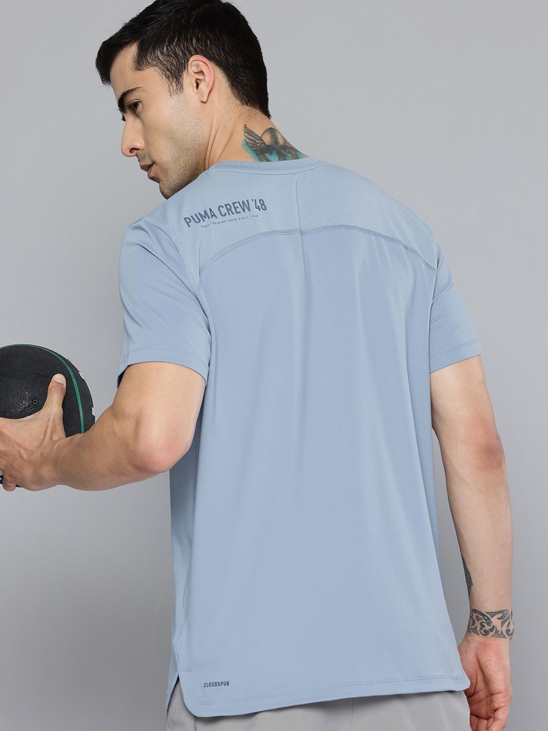 Puma CLOUDSPUN Typography Printed T-shirt-image-26