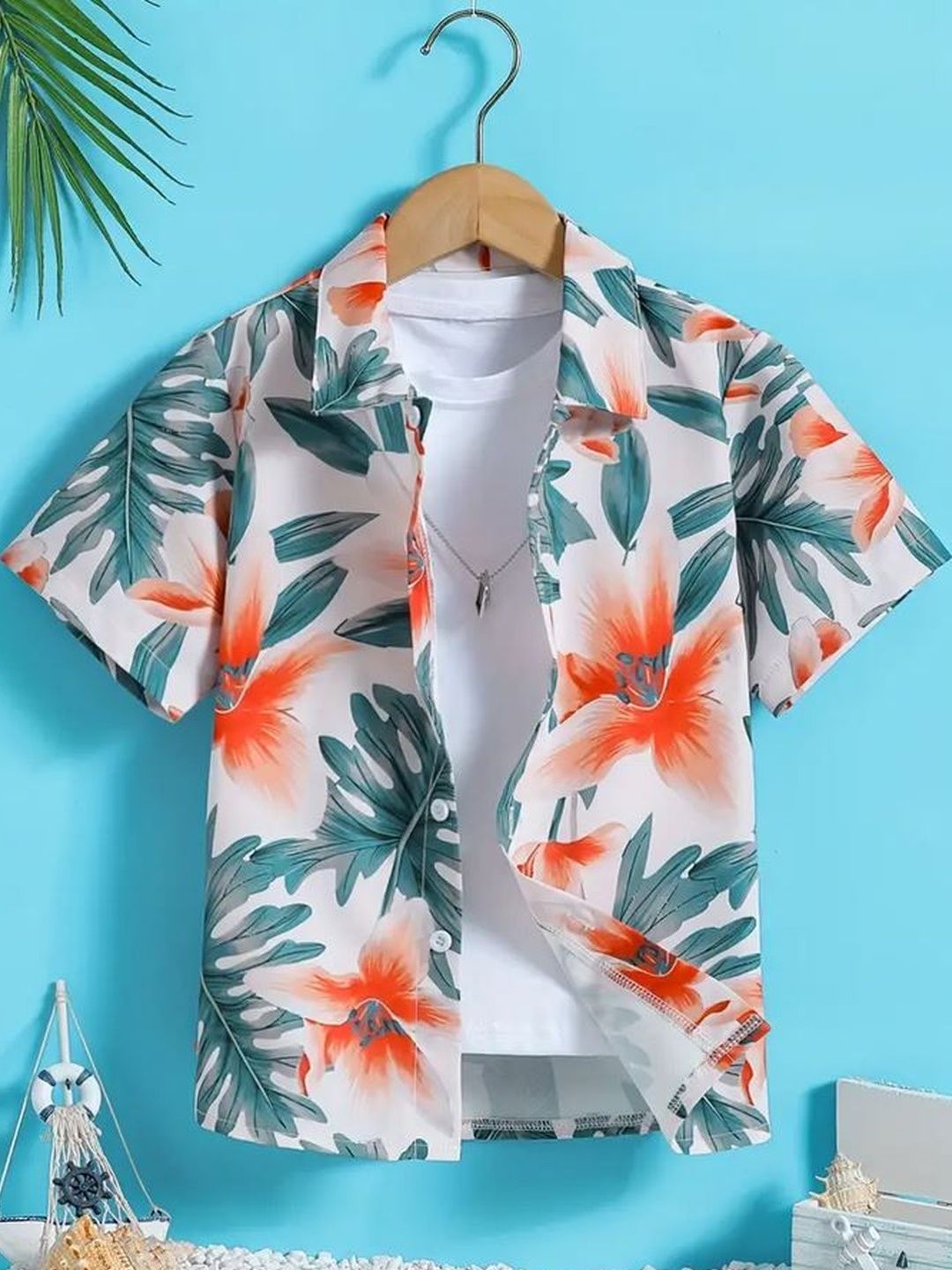 SHREE VANKIYA HANUMANJI FASHION Kids-Unisex Cotton Solid Casual Shirts-picture-35