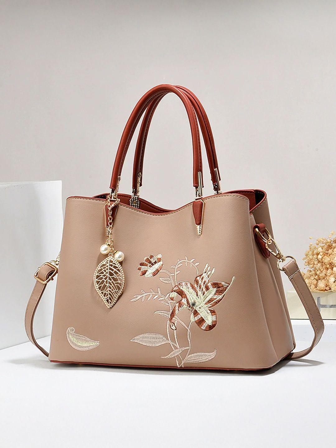 StyleCast Detachable Sling Strap Shopper Handheld Bag-picture-35