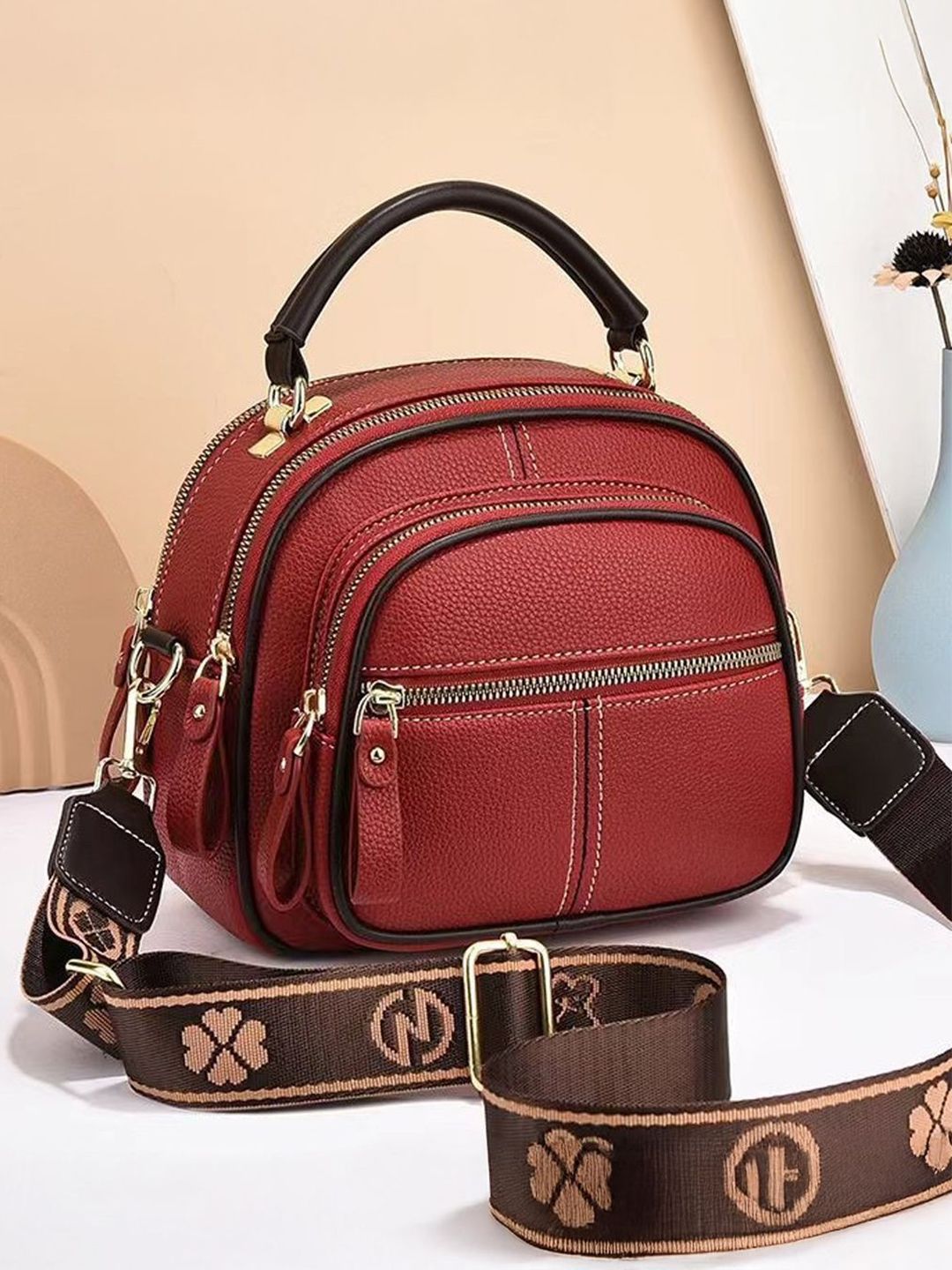 StyleCast Women Textured Crossbody Sling Bag-picture-58