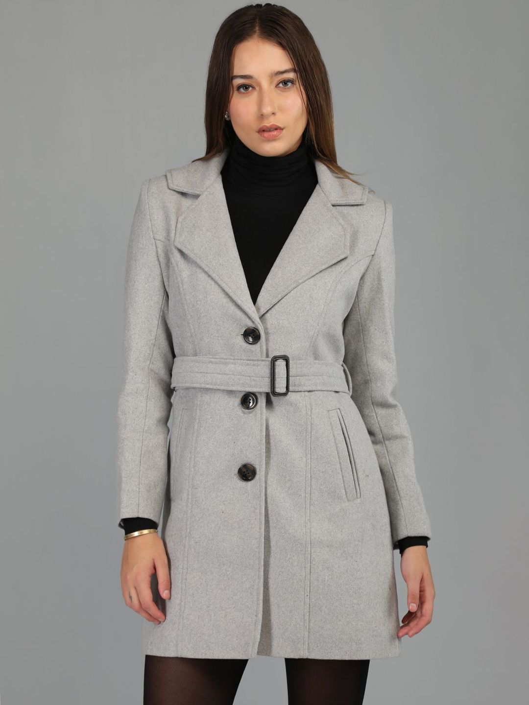 HONNETE Women Single Breasted Winter Coat-picture-39
