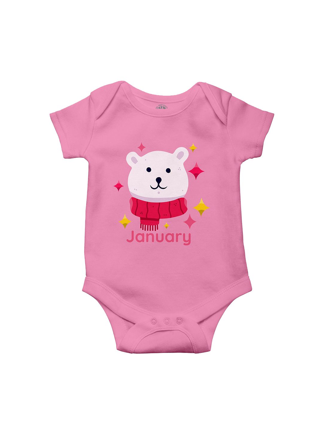 THE PRINT PLATTER Infants Kids Printed Cotton Ultra Bio Wash Envelope Neck Bodysuit-picture-13