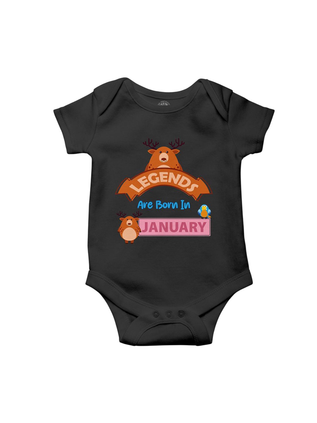 THE PRINT PLATTER Infants Typography Printed Envelope Neck Ultra Bio Wash Cotton Bodysuit-picture-36