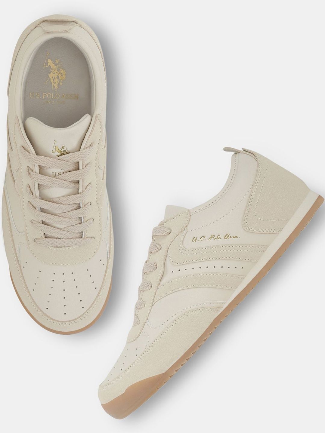 U.S. Polo Assn. Women Lace-Ups Round Toe Sneakers-picture-22