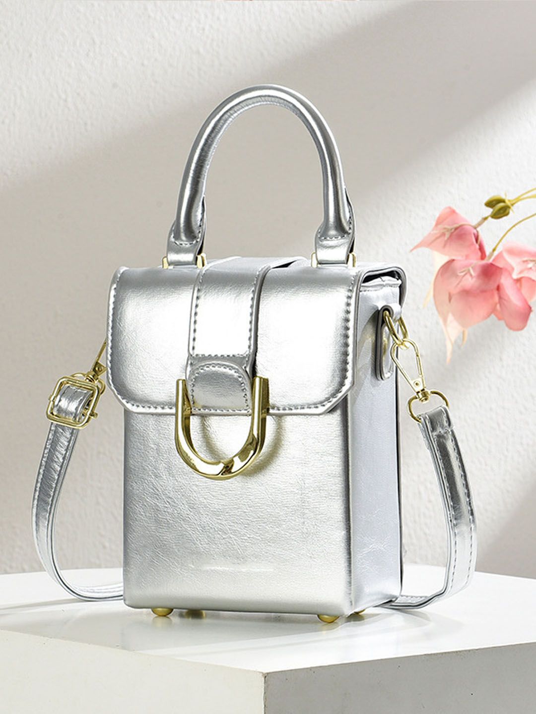 StyleCast Embellished Structured Sling Bag-picture-22