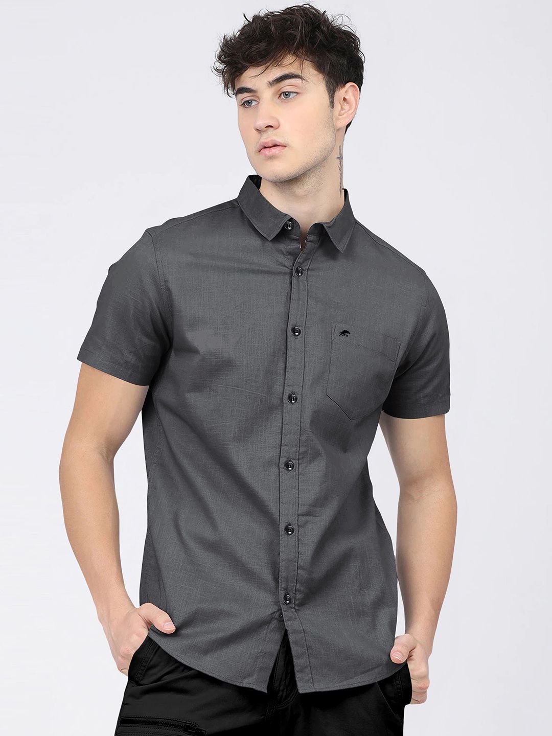 BRUCEWANE Men Comfort Casual Shirt-picture-12