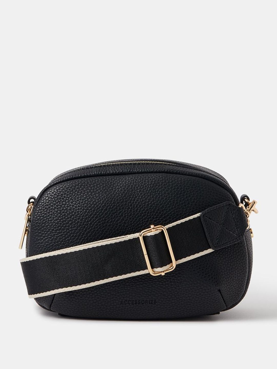 Accessorize London Women's Webbing Strap Small Sling Bag-picture-32