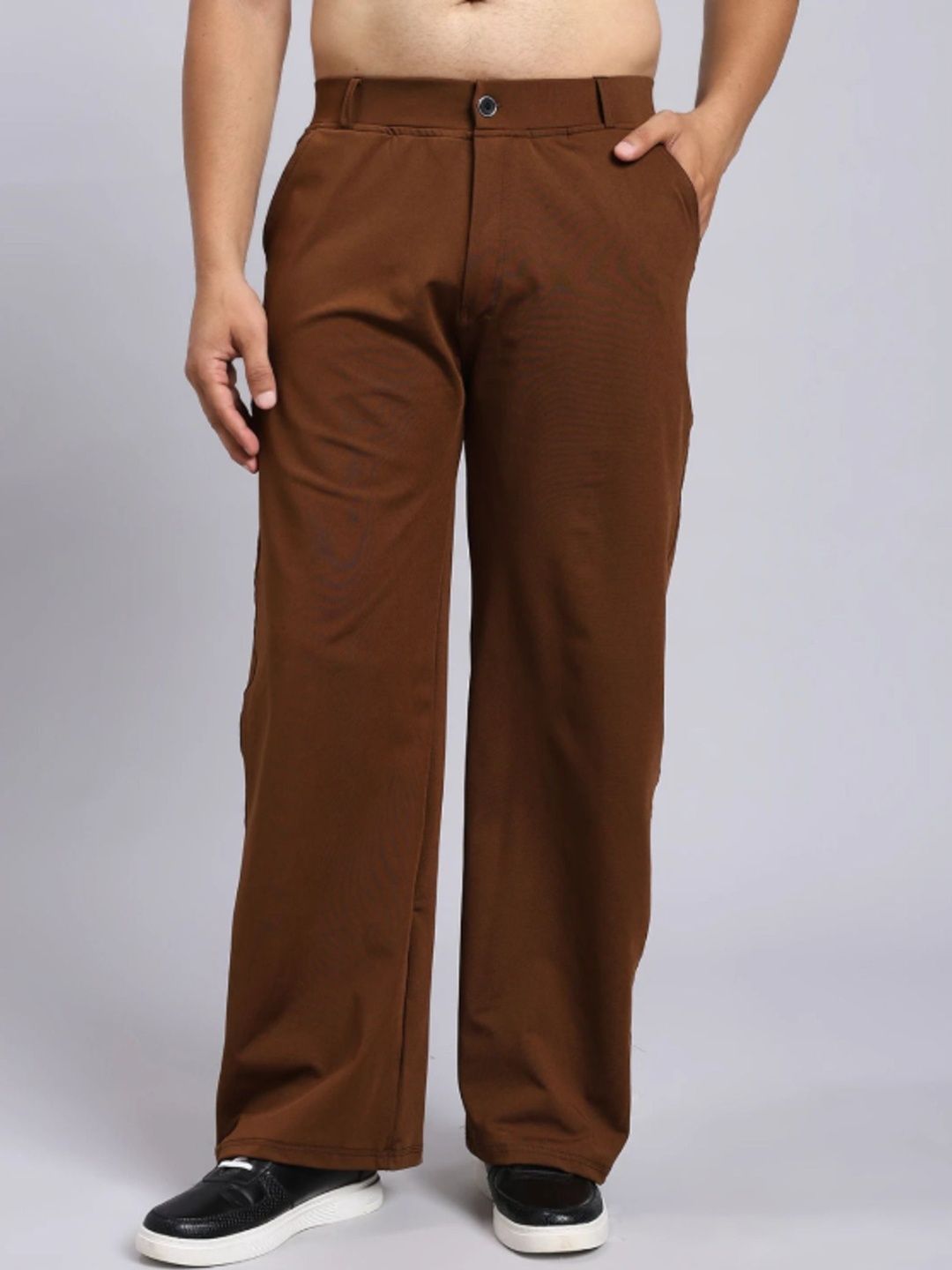 Veltick Men Low-Rise Baggy Chinos Trousers-picture-39